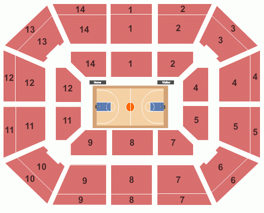 Alaska Airlines Arena Seating Chart Maps Seattle