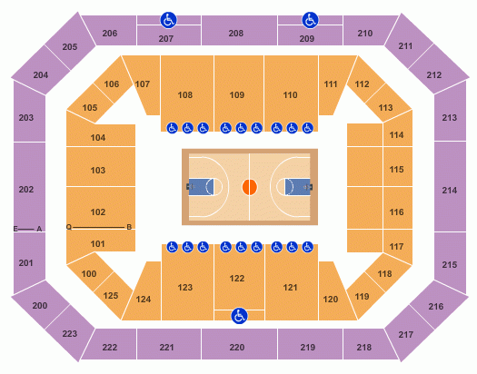 Alaska Airlines Center Seating Chart Anchorage