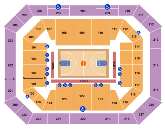 Alaska Airlines Center Tickets In Anchorage Alaska Seating Charts 