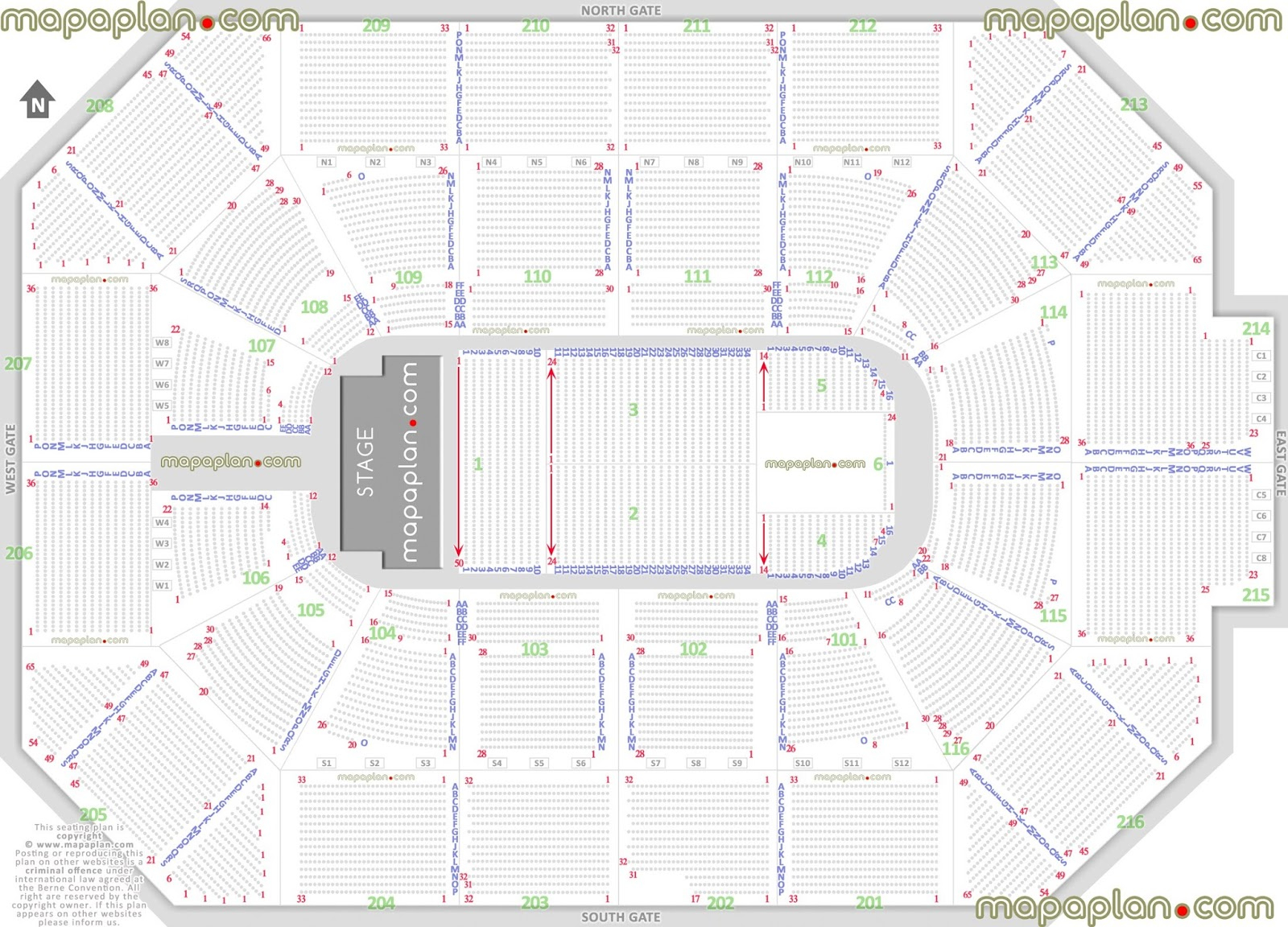Allstate Arena Seating Chart Allstate Arena Seating Chart