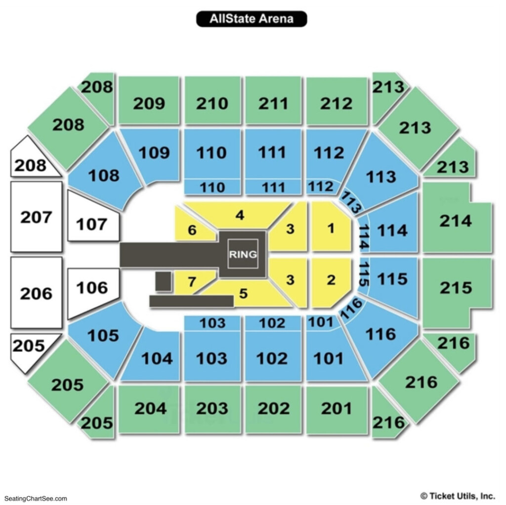 Allstate Arena Seating Chart Seating Charts Tickets