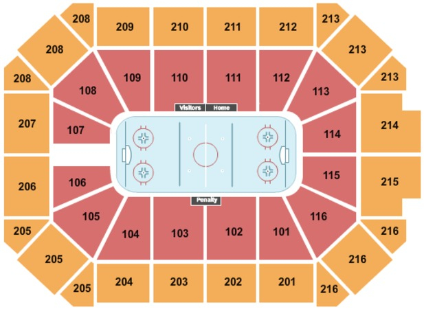Allstate Arena Tickets In Rosemont Illinois Allstate Arena Seating