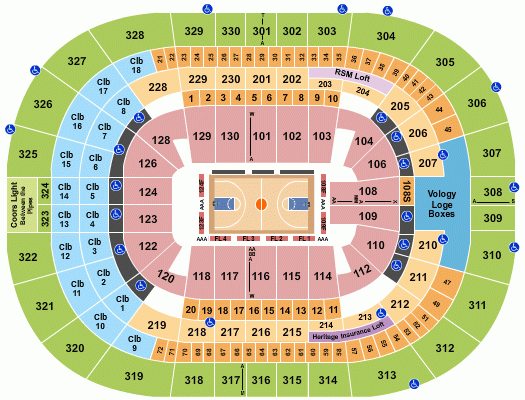 Amalie Arena Seating Chart Seating Maps Tampa