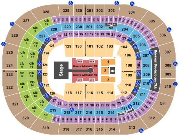 Amalie Arena Tickets In Tampa Florida Amalie Arena Seating Charts 