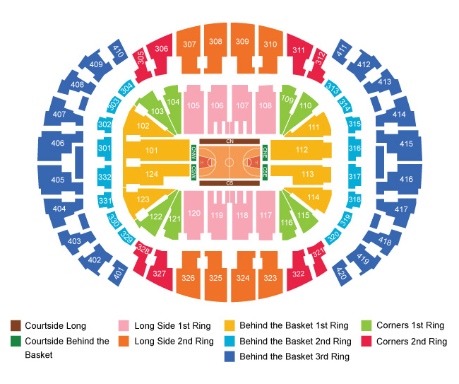 American Airlines Arena Seating Plan Miami Heat Seating Chart SeatPick