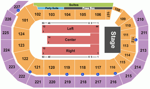 AMSOIL Arena Seating Chart Duluth