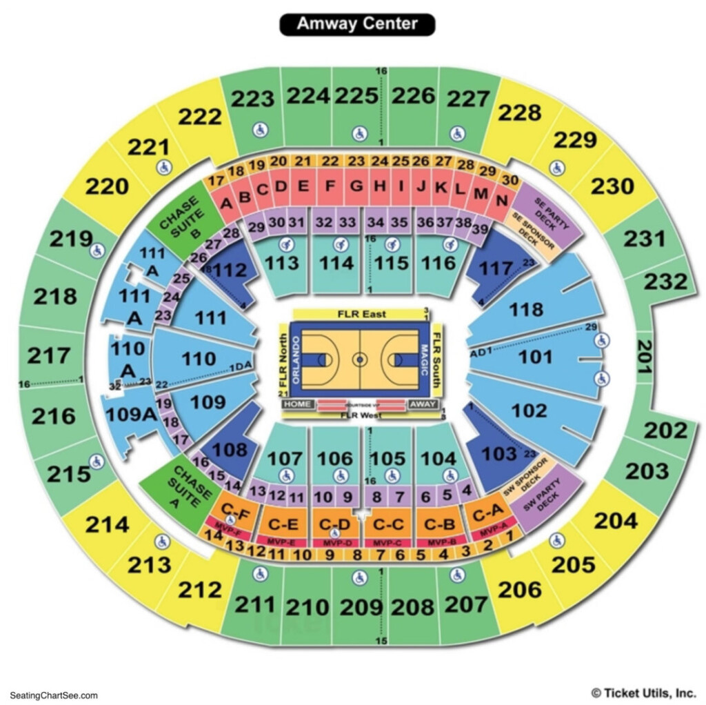 Amway Center Seating Chart Seating Charts Tickets