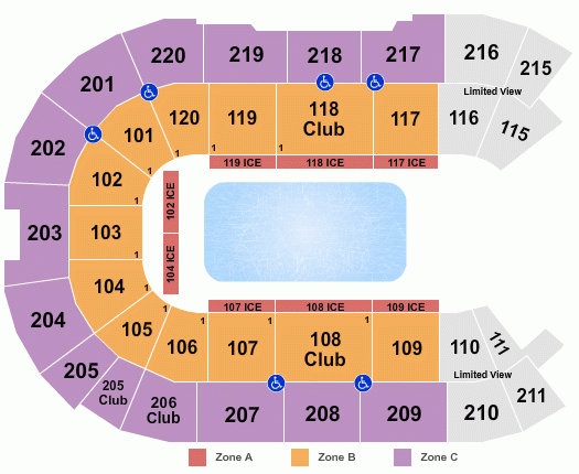 Angel Of The Winds Arena Seating Chart Everett