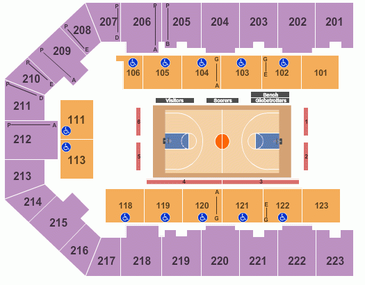 Appalachian Wireless Arena Seating Chart Pikeville