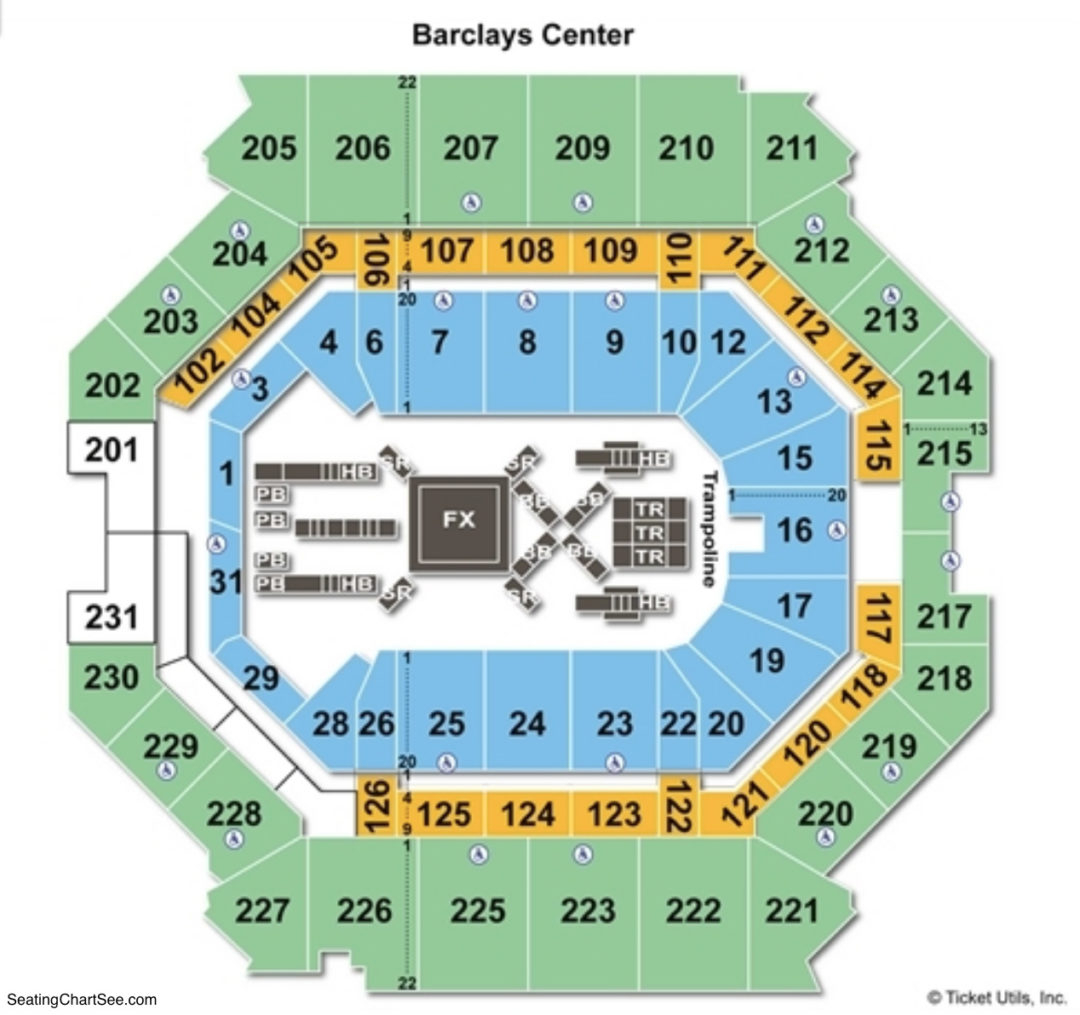 Barclays Center Seating Chart Seating Charts Tickets Barclays Center Seating Chart Seating Charts Tickets