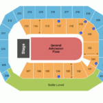 Baxter Arena Seating Chart Seat Maps Omaha