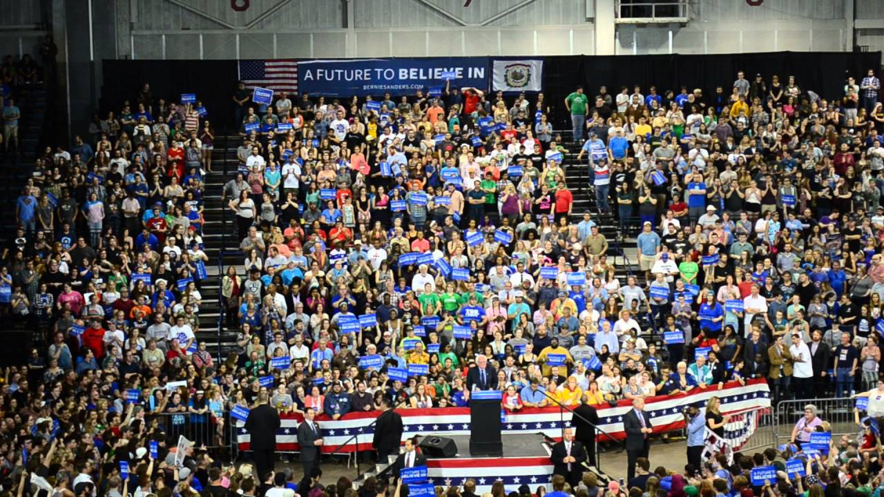 Bernie Sanders Big Sandy Superstore Arena Huntington WV Part 1 4 26 Bernie Sanders Big Sandy Superstore Arena Huntington WV Part 1 4 26