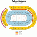 Breakdown Of The Nationwide Arena Seating Chart Columbus Blue Jackets