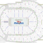 Bridgestone Arena Seat Row Numbers Detailed Seating Chart Nashville