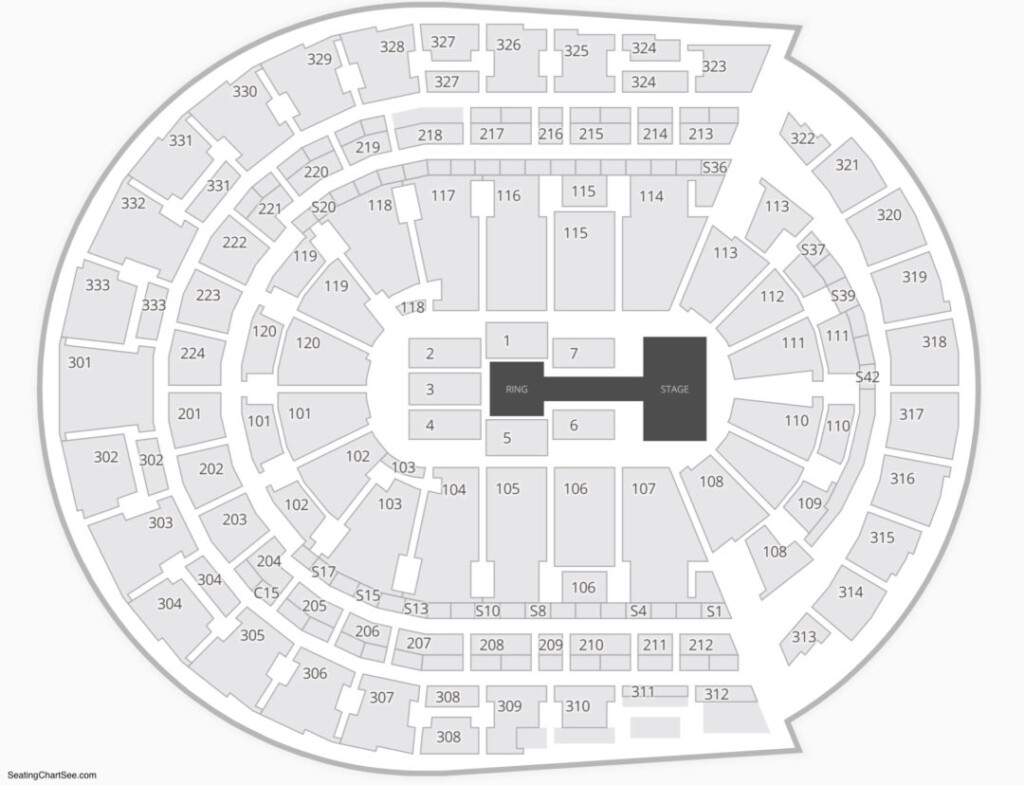 Bridgestone Arena Seating Chart Seating Charts Tickets