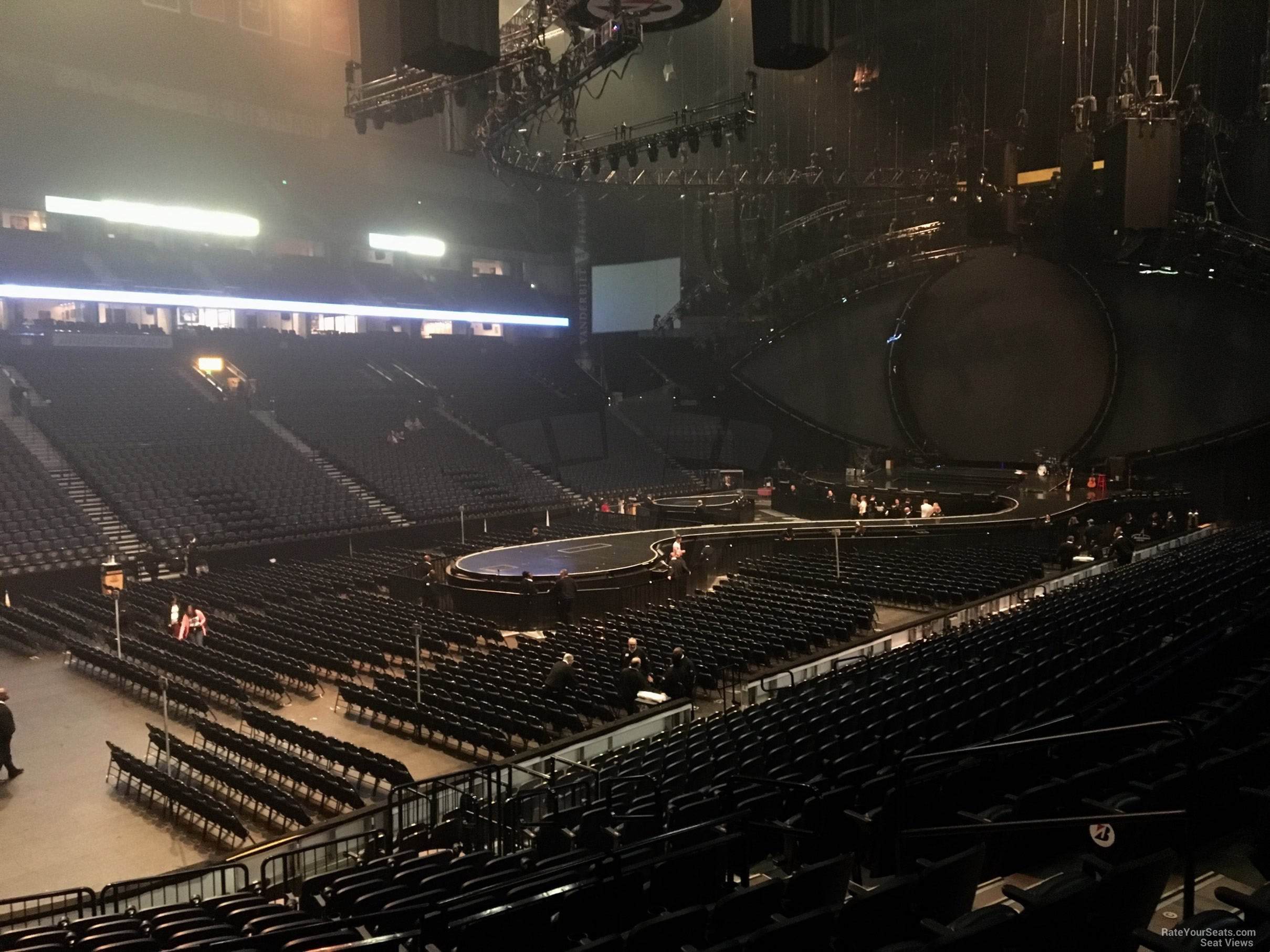 Bridgestone Arena Section 103 Concert Seating RateYourSeats