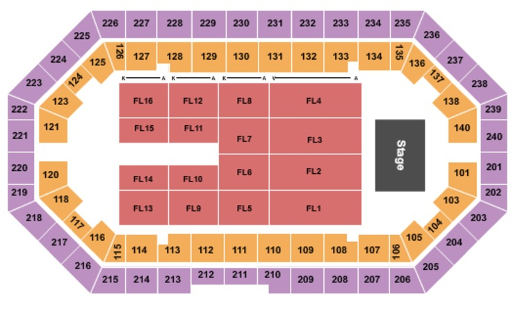 Broadbent Arena Tickets In Louisville Kentucky Broadbent Arena Seating