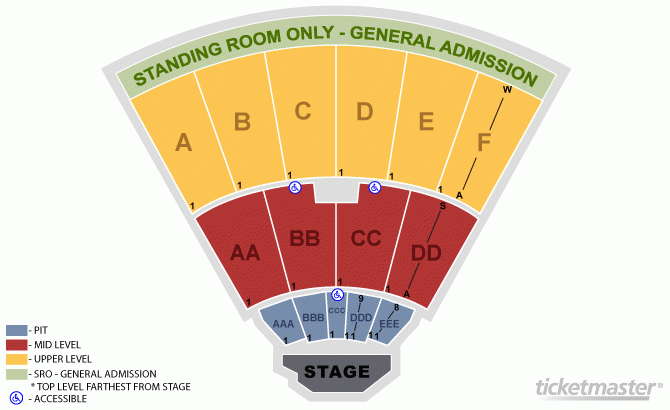 Cal Coast Credit Union Open Air Theatre At SDSU San Diego Tickets 