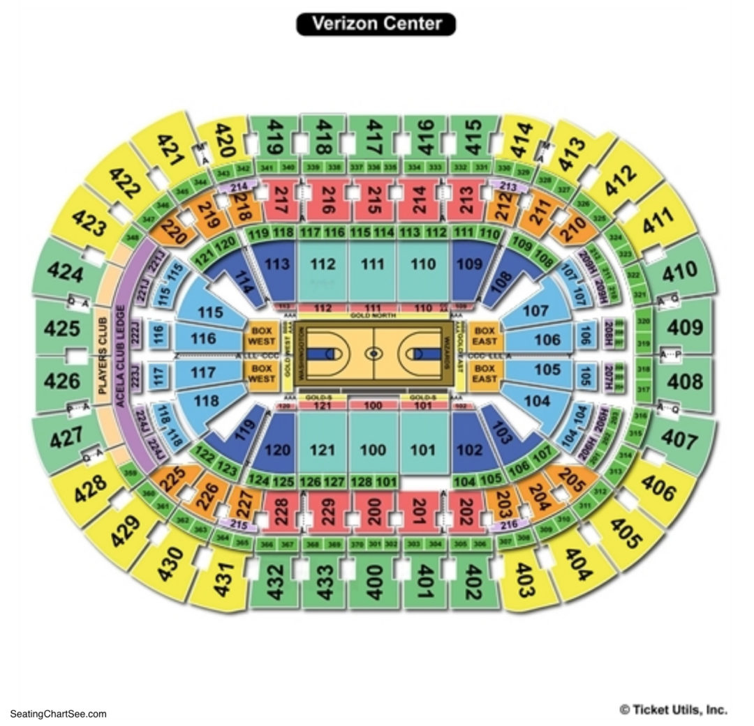 Capital One Arena Seating Chart Seating Charts Tickets Capital One Arena Seating Chart Seating Charts Tickets