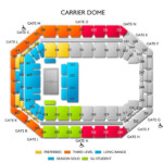 Carrier Dome Courtside Seating Chart