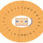 Carver Hawkeye Arena Seating Chart Maps Iowa City