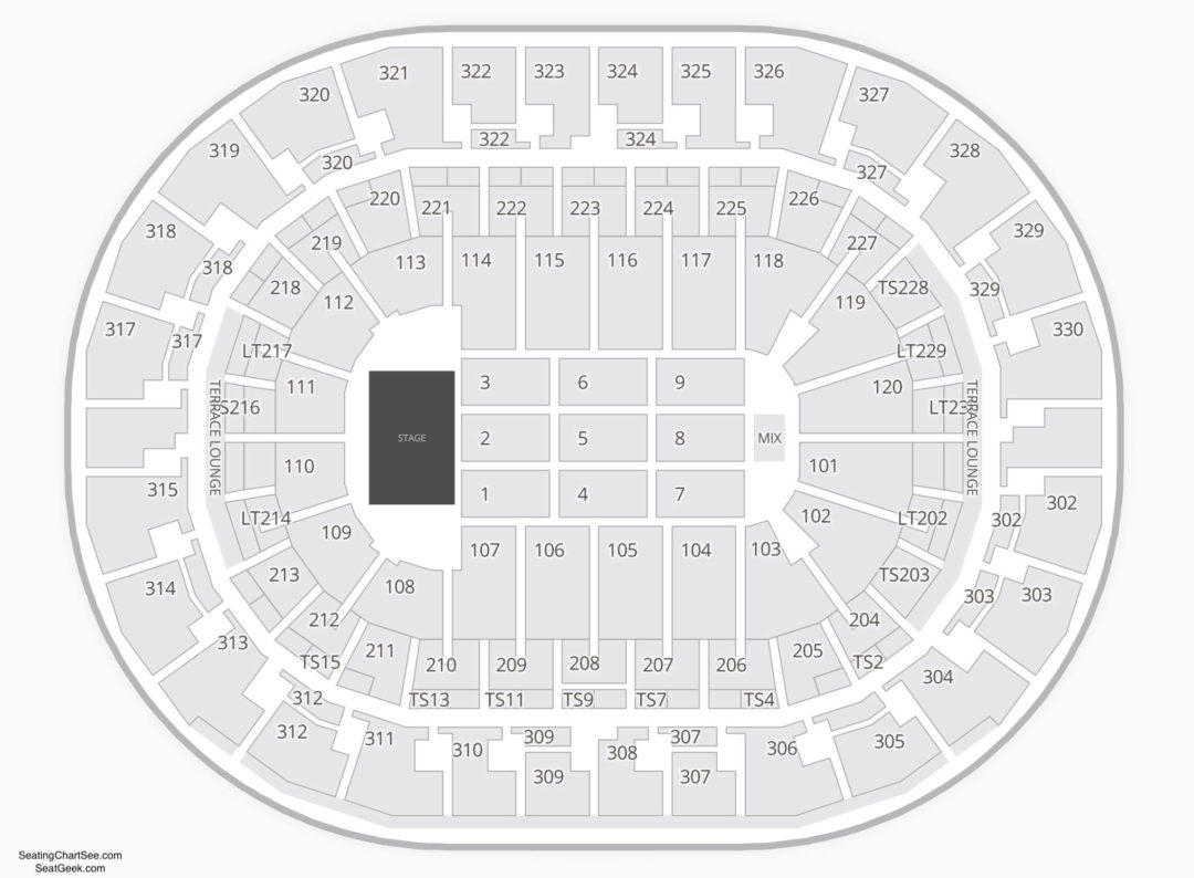 Chesapeake Energy Arena Seating Chart Seating Charts Tickets Chesapeake Energy Arena Seating Chart Seating Charts Tickets