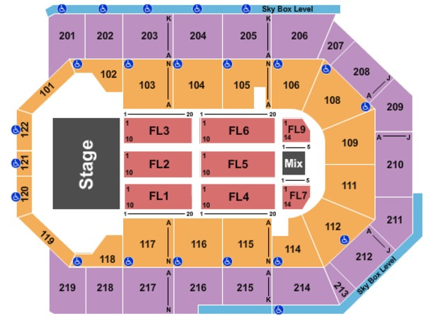 Citizens Business Bank Arena Tickets In Ontario California Seating