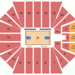 CU Events Center Seating Chart Maps Boulder