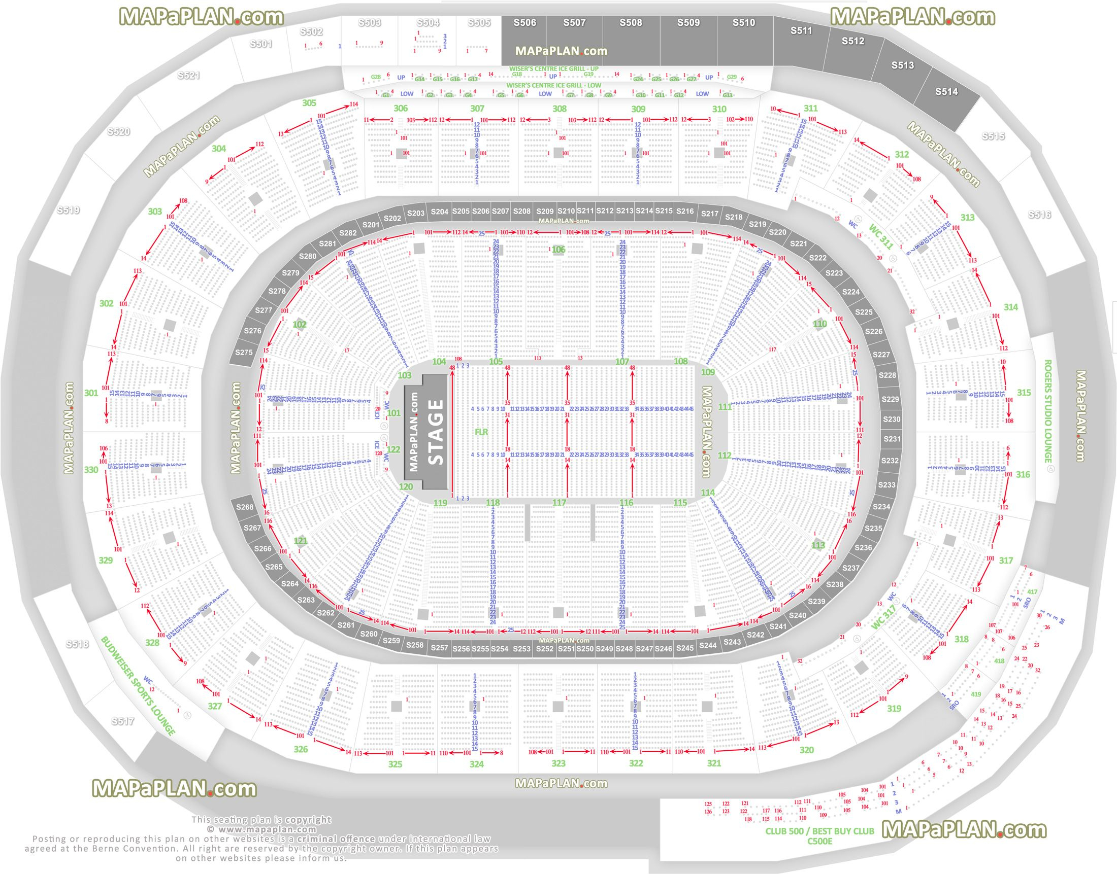 Mohegan Sun Arena Virtual Seating Chart 53 - 88i08zf