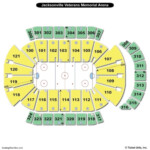 Jacksonville Veterans Memorial Arena Seating Chart Veterans Memorial