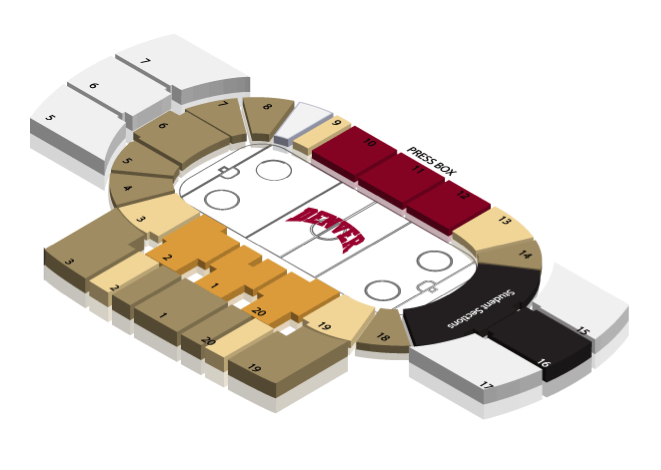 LetsGoDU Magness Arena Seating Chart