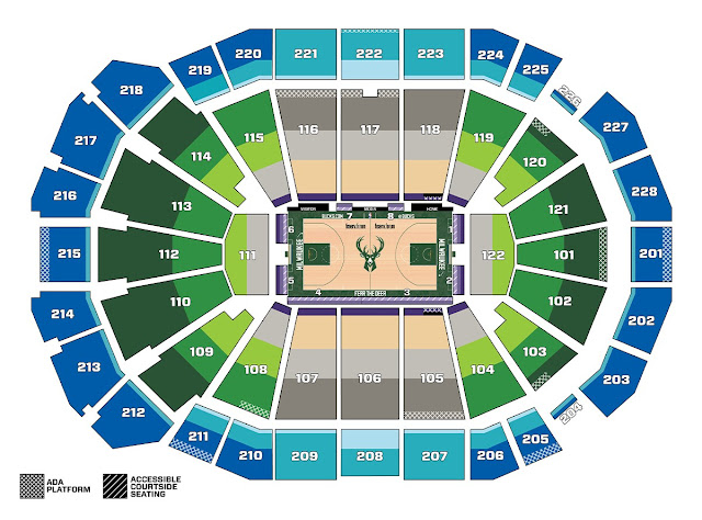 Luxury Fiserv Forum Seating Chart