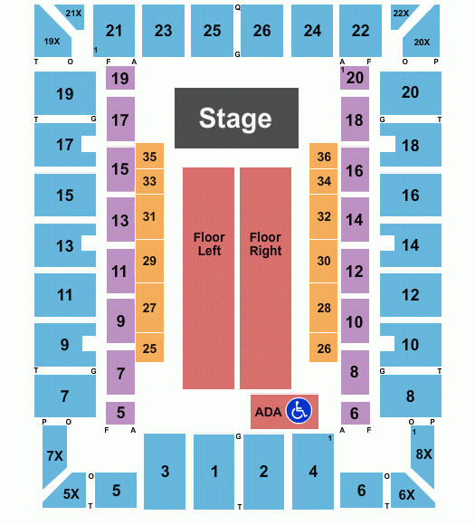 Martin Luther King Jr Arena Seating Chart Savannah