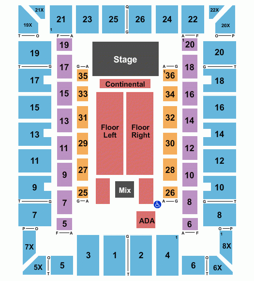 Martin Luther King Jr Arena Seating Chart Savannah