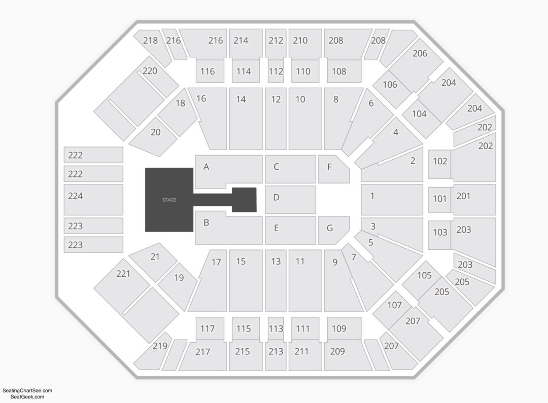 MGM Grand Garden Arena Seating Chart Seating Charts Tickets