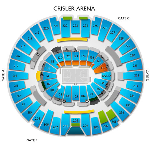 Michigan Basketball Tickets 2022 Wolverines Games At Crisler Arena 