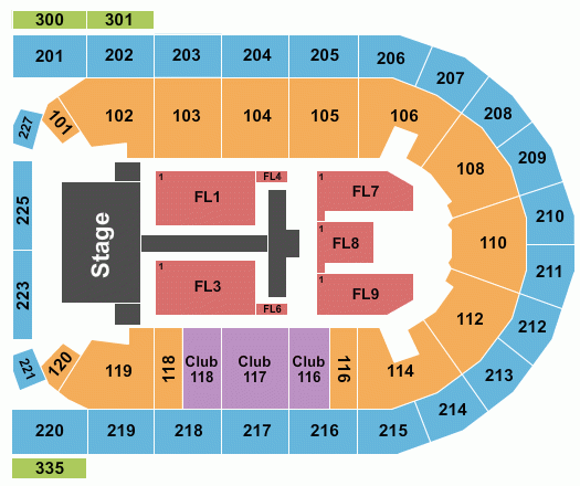 Mohegan Sun Arena At Casey Plaza Seating Chart Wilkes Barre