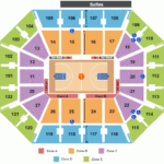 Mohegan Sun Arena Seating Chart Rows Seat Numbers And Club Seat Info