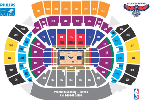 NBA Basketball Arenas Atlanta Hawks Arena Philips Arena Cheap