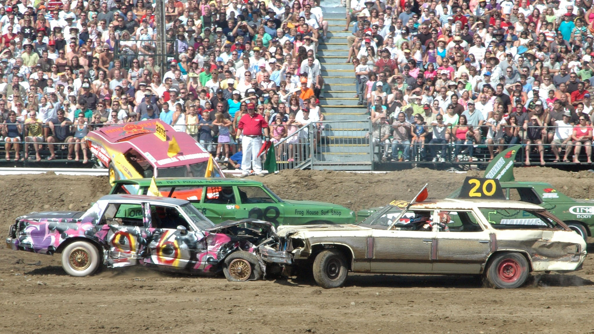 Orange Crush Demolition Derby At OC Fair Event Center Costa Mesa CA