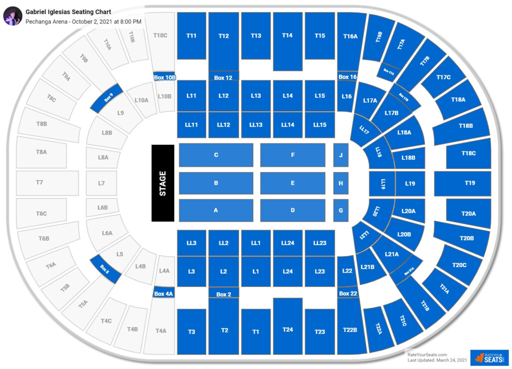 Pechanga Arena Seating Chart RateYourSeats