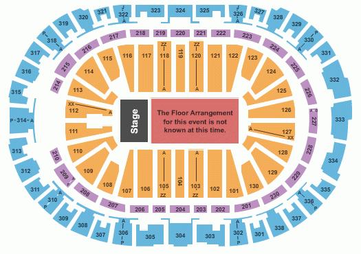 PNC Arena Seating Chart Seating Maps Raleigh