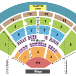 PNC Music Pavilion Charlotte Seating Chart Charlotte