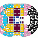 Quicken Loans Arena Cleveland OH Seating Chart View