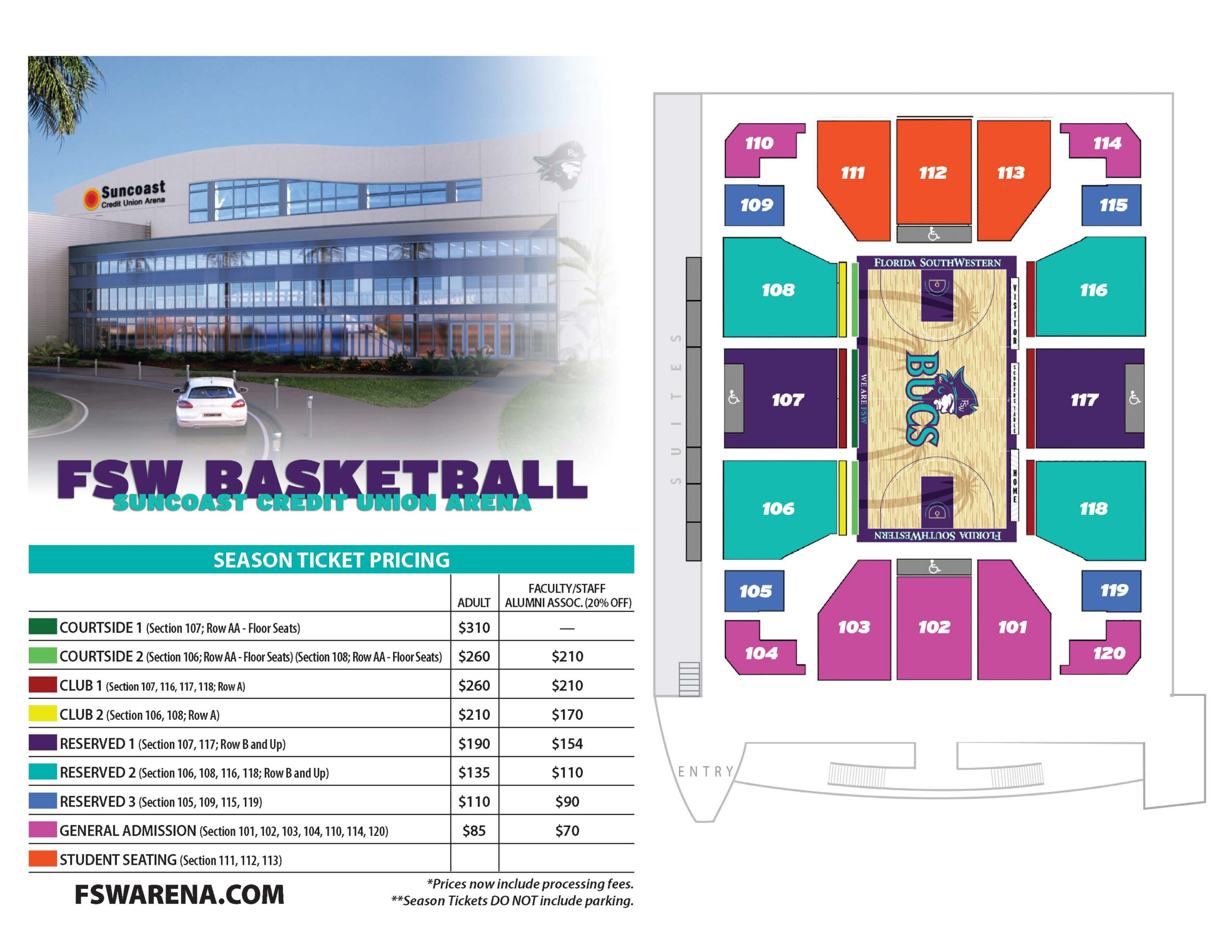 Season Tickets Suncoast Arena