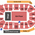 Seating Chart Abbotsford Centre Abbotsford British Columbia