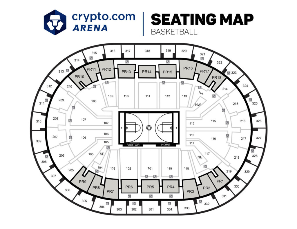 Seating Chart Crypto Arena Los Angeles California
