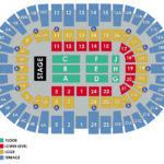 Seating Chart Pechanga Arena San Diego California