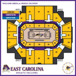 Seating Chart Williams Arena At Minges Coliseum basketball