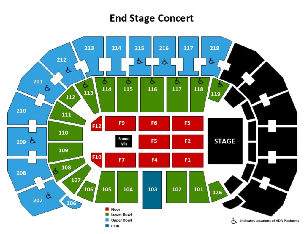 Seating Charts Events Tickets INTRUST Bank Arena